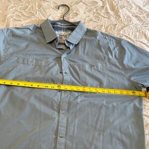 Kuhl Men's Casual Gray Button Down Shirt